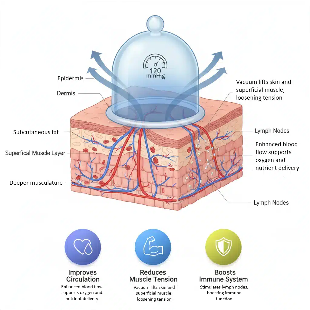 cupping therapy: suction cupping